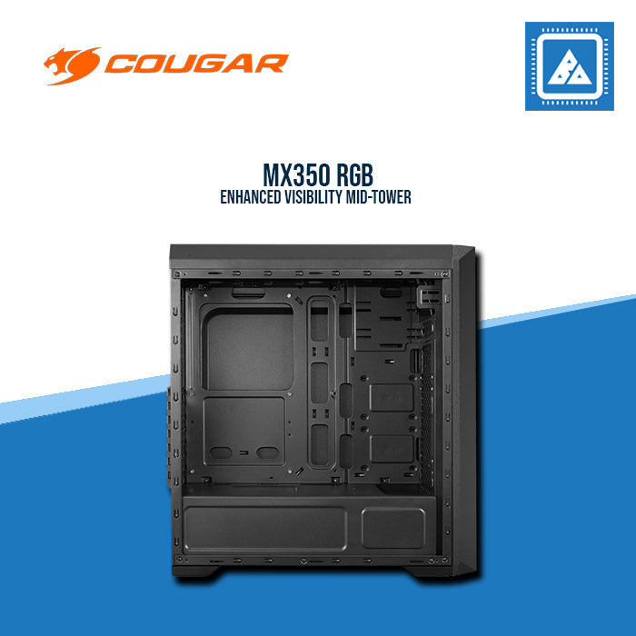 COUGAR CASE MX350 RGB / MID-TOWER / TEMPERED GLASS COUGAR CASE MX350 RGB / MID-TOWER / TEMPERED GLASS